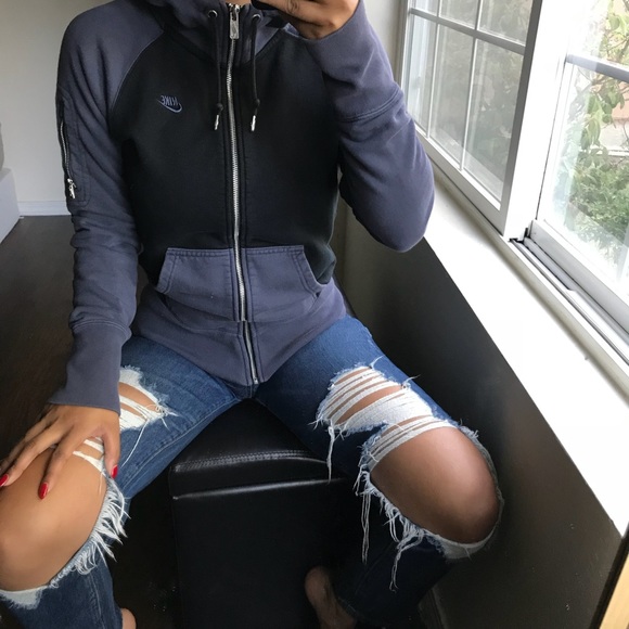 Nike Jackets & Blazers - Colorblock Nike zip hoodie
